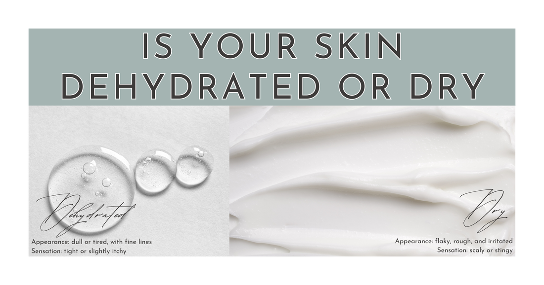 Is Your Skin Dehydrated or Dry