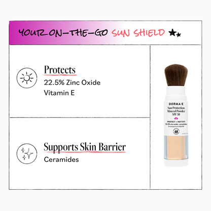 Derma E Sun Protection Mineral Powder SPF 30