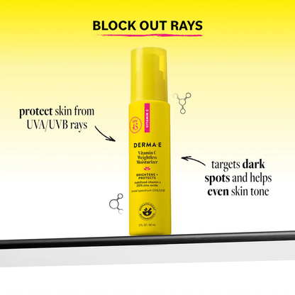 Derma E Vitamin C Weightless Moisturizer SPF 45