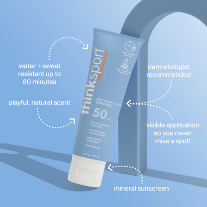 Thinksport Safe Sunscreen SPF 50+